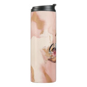 女性のカーボーイブラウンコーウィドウェスタンカウボーイブーツ タンブラー (回転左)