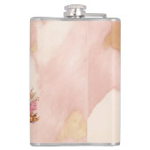 女性のカーボーイブラウンコーウィドウェスタンカウボーイブーツ フラスク (裏面)