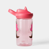 女性のカーボーイブーツカスタム ウォーターボトル (右面)