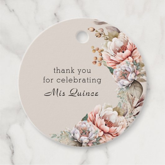 女性のカーボーイブーツボホフローラミクリンスサンキュー フェイバータグ (正面)