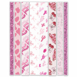 女性のカーボーイプランナーシール シール