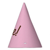 女性のカーボーイホースポニーキュート1st誕生日パーティーテーマ パーティーハット (右)