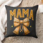 "女性のカーボーイママ – ウェスタンコージーピロー クッション (ブランケット)