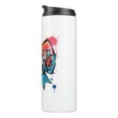 女性のカーボーイライディングホースコケットボウ タンブラー (回転右)