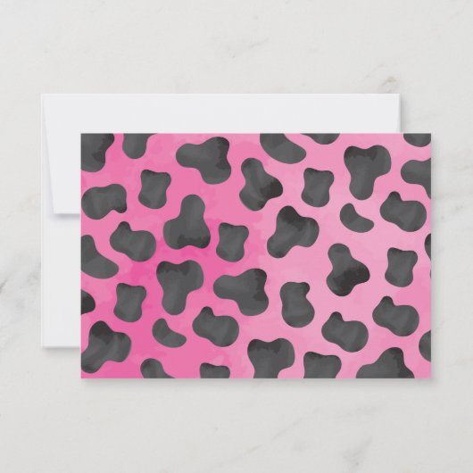 女性のカーボーイロデオウェスタン1st誕生日サンキューカード サンキューカード (裏面)