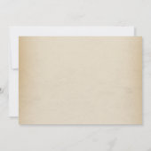 女性のカーボーイロデオ誕生日西は1枚の写真 招待状 (裏面)