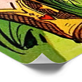 女性のカーボーイロマンス裏切りヴィンテージ漫画 ポスター (角)