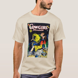 女性のカーボーイロマンス#1 - 1950ウェスタン・ロマンス Tシャツ