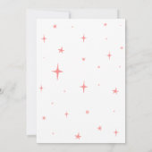 女性のカーボーイワイルドウエストロデオバースデーパーティー 招待状 (裏面)