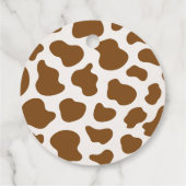 女性のカーボーイワイルドウエストロデオランチバースデーパーティーの好意 フェイバータグ (裏面)