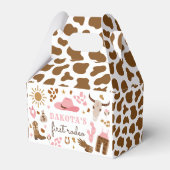 女性のカーボーイワイルドウエストロデオランチバースデーパーティードコール フェイバーボックス (正面サイド)