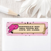 女性のカーボーイ住所 シール (インサイチュ)