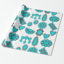 女性のカーボーイ包装紙 ラッピングペーパー