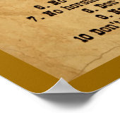 女性のカーボーイ十戒 ポスター (角)