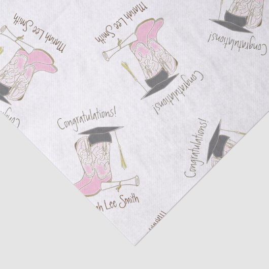 女性のカーボーイ卒業カントリーウェスタンパーティー 薄葉紙 (詳細)