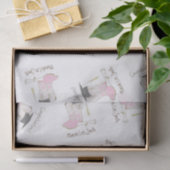 女性のカーボーイ卒業カントリーウェスタンパーティー 薄葉紙 (ギフト)