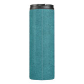 女性のカーボーイ引用文ターコイズレザーカウボーブーツハット タンブラー (裏面)