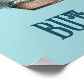 女性のカーボーイ引用文馬カウボーイブーツハットフローラ ポスター (角)