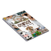 女性のカーボーイ手帳 ノートブック (右側)