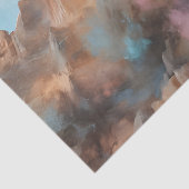 女性のカーボーイ滝 薄葉紙 (詳細)