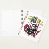 女性のカーボーイ米国 プランナー手帳 (ディスプレー)