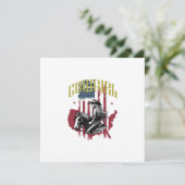 女性のカーボーイ米国 招待状 (スタンド正面)