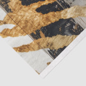 女性のカーボーイ素朴ウエスタンカントリーウッドデクページ 薄葉紙 (詳細)