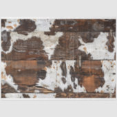 女性のカーボーイ素朴ウエスタンカントリーウッドデクページ 薄葉紙 (正面)