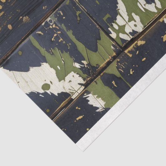 女性のカーボーイ素朴ウエスタングリーンコウィドデクページ 薄葉紙 (詳細)