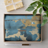 女性のカーボーイ素朴ウエスタンボヘミアンデコール 薄葉紙 (ギフト)