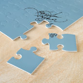 女性のカーボーイ翼ライオンファンタジー赤 ジグソーパズル (側面)