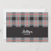 女性のカーボーイ誕生日のテーマパーティー招待状 招待状 (裏面)