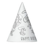 女性のカーボーイ誕生日パーティー – カラーユア独自のパーティー帽子 パーティーハット (左)