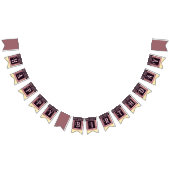 女性のカーボーイ誕生日パーティー バンティングフラッグ (全)