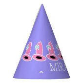 女性のカーボーイ誕生日パーティー パーティーハット (左)