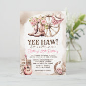 女性のカーボーイ誕生日21位、30位、40位、西素朴国 招待状 (スタンド正面)