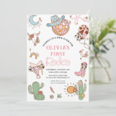 女性のカーボーイ1stバースデーディスコロデオパーティー セーブザデート (スタンド正面)