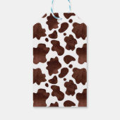 女性のカーボーイ1st rodeo horse farmパーティーユーザ ギフトタグ (裏面)