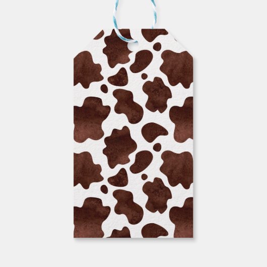 女性のカーボーイ1st rodeo horse farmパーティーユーザ ギフトタグ (裏面)