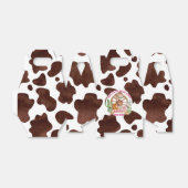 女性のカーボーイ1st rodeo western birthday パーソナライズされた フェイバーボックス (折り畳みなし)