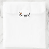 女性のカーボーイ・イェーフを愛する ラウンドシール (バッグ)