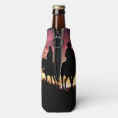 女性のカーボーイ&カウボーイカントリーウェスタンロマンス ボトルクーラー (ボトル裏面)