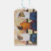 女性のカーボーイ ギフトタグ (正面)