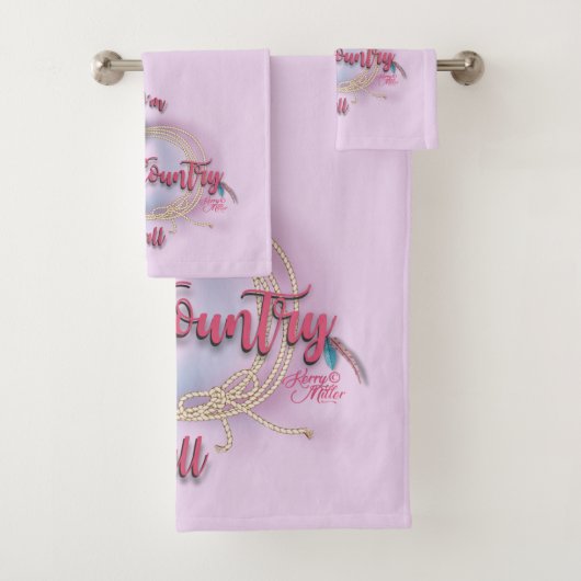 女性のカーボーイ バスタオルセット (インサイチュ)