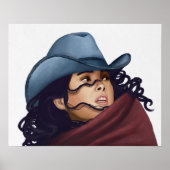 女性のカーボーイ ポスター (正面)