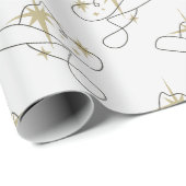 女性のカーボーイ ラッピングペーパー (ロールコーナー)