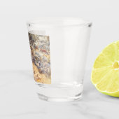 女性のカーボーイ（牧草地の子ども） ショットグラス (右)