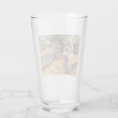 女性のカーボーイ(牧草地の子ども) タンブラーグラス (裏面)