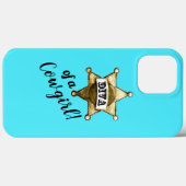 女性のカーボーイ Case-Mate iPhoneケース (裏面 (横))