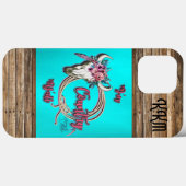 女性のカーボーイ Case-Mate iPhoneケース (裏面 (横))